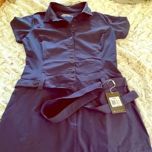 Navy NIKE golf sports dress